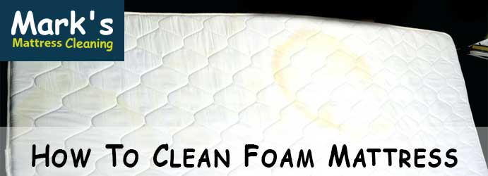Foam Mattress Cleaning